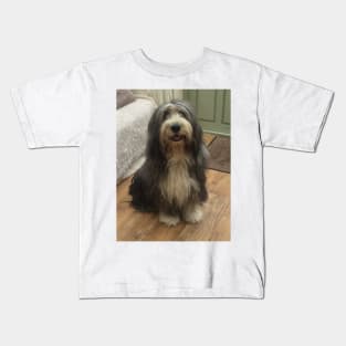 Bearded Collie - Good Boy Beardie Kids T-Shirt